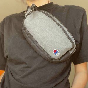 Champion Black & Grey Satchel Bag